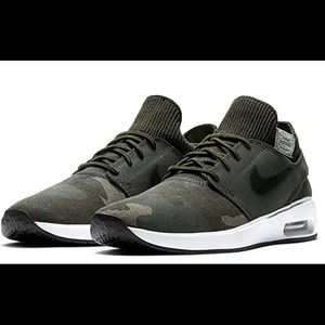 Nike Sb Air Max Janoski 2 PRM Army Colored Shoes